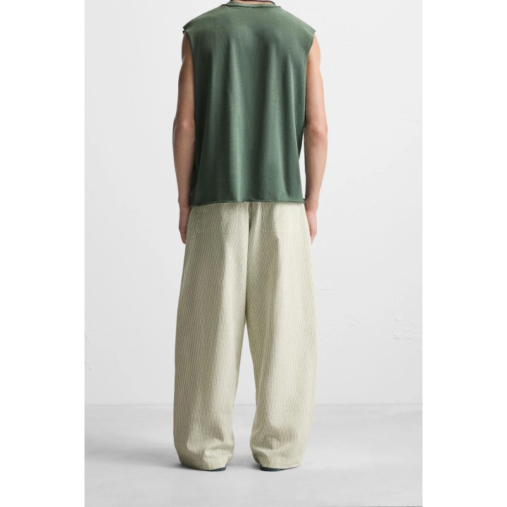 БРЮКИ BAGGY FIT В ПОЛОСКУ