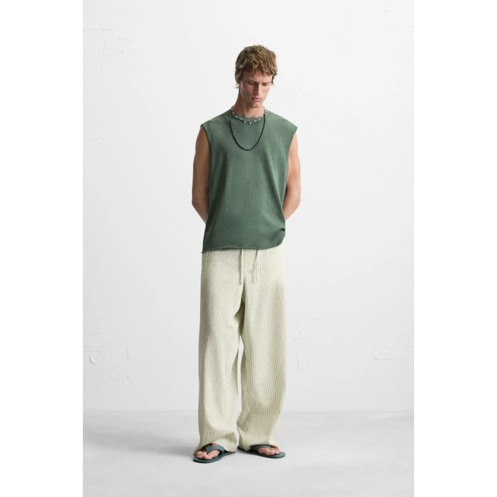 БРЮКИ BAGGY FIT В ПОЛОСКУ