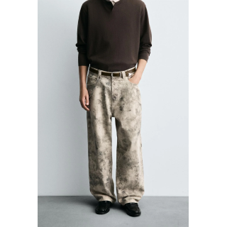 БРЮКИ С АБСТРАКТНЫМ ПРИНТОМ