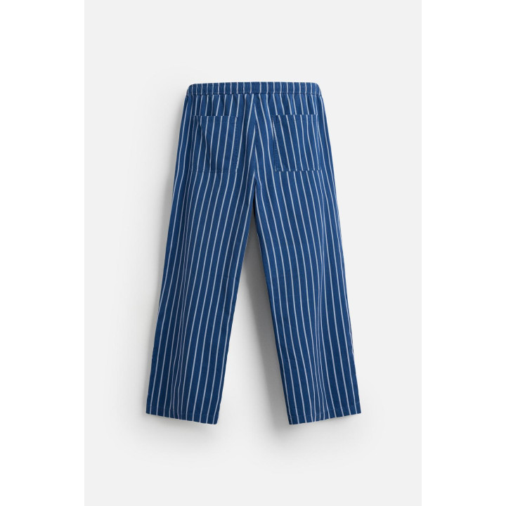 БРЮКИ СВОБОДНОГО КРОЯ В ПОЛОСКУ