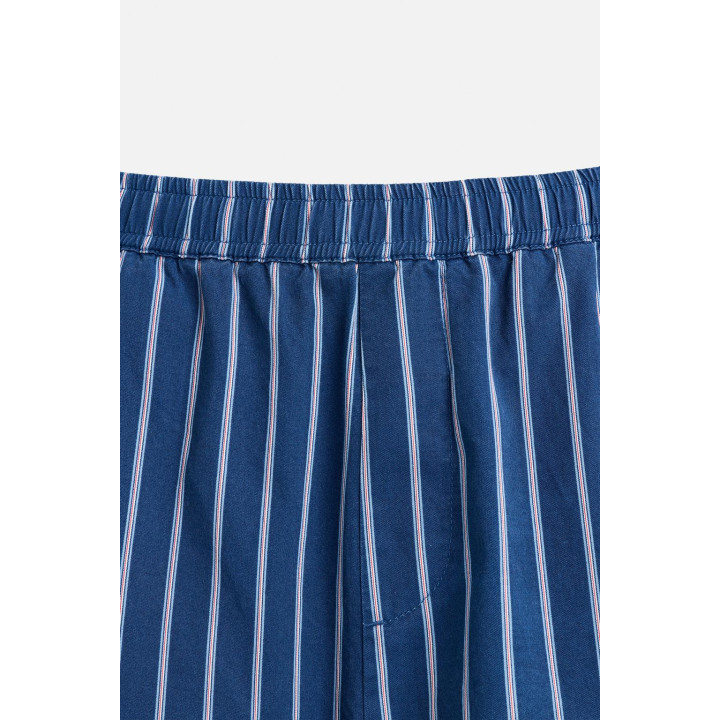 БРЮКИ СВОБОДНОГО КРОЯ В ПОЛОСКУ