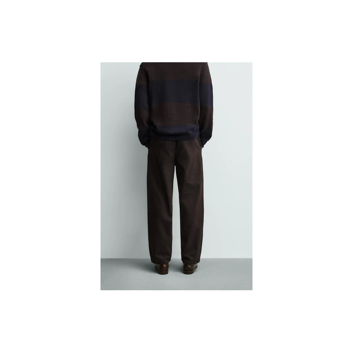 БРЮКИ STRAIGHT FIT СО СКЛАДКАМИ