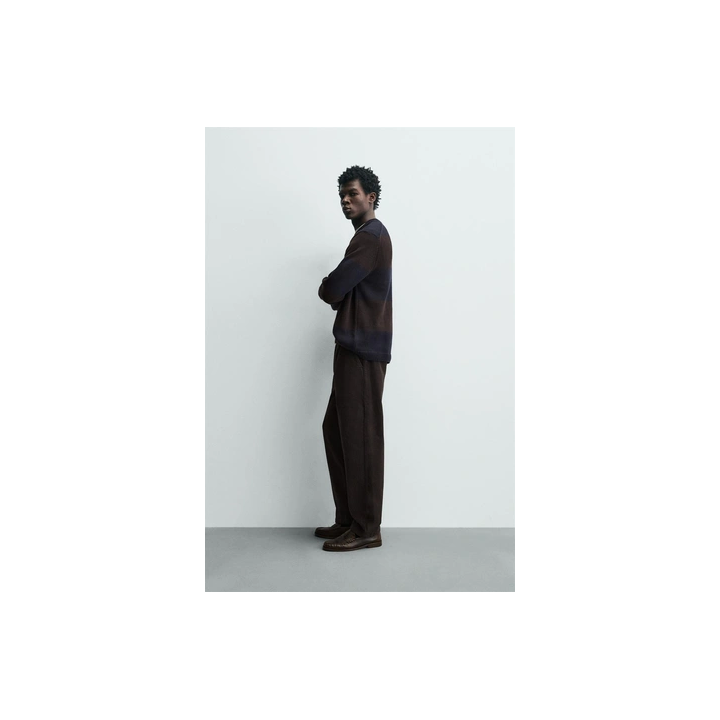 БРЮКИ STRAIGHT FIT СО СКЛАДКАМИ