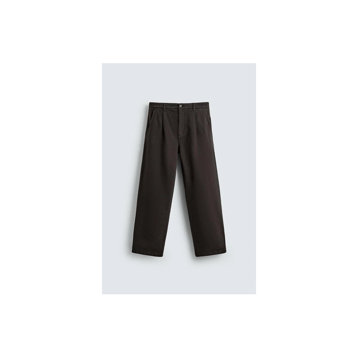 БРЮКИ STRAIGHT FIT СО СКЛАДКАМИ