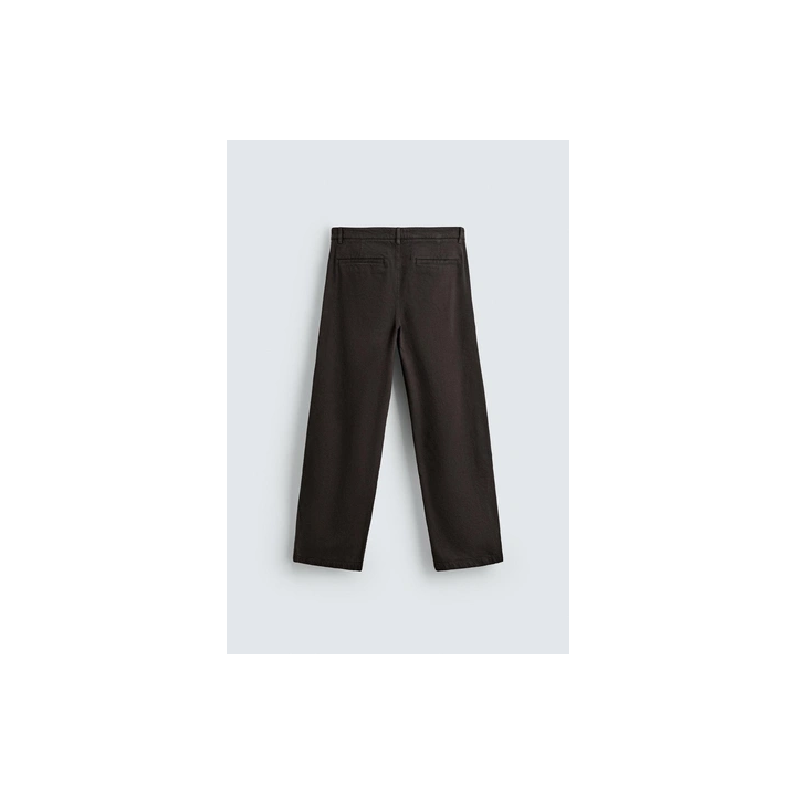 БРЮКИ STRAIGHT FIT СО СКЛАДКАМИ