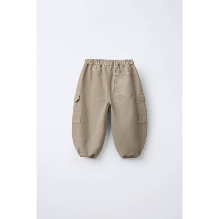 БРЮКИ-ДЖОГГЕРЫ BALLOON ИЗ ТВИЛА