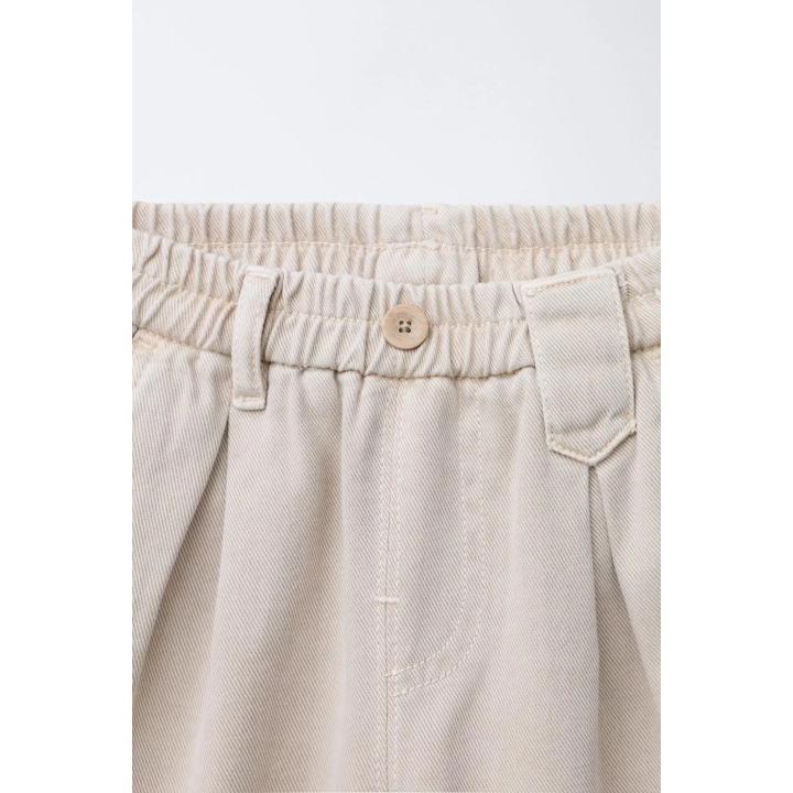 БРЮКИ BALLOON С ЗАЩИПАМИ