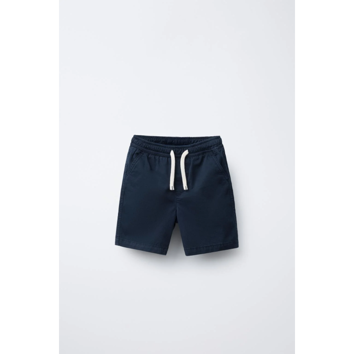 Шорты бермуды из твила стандартного кроя