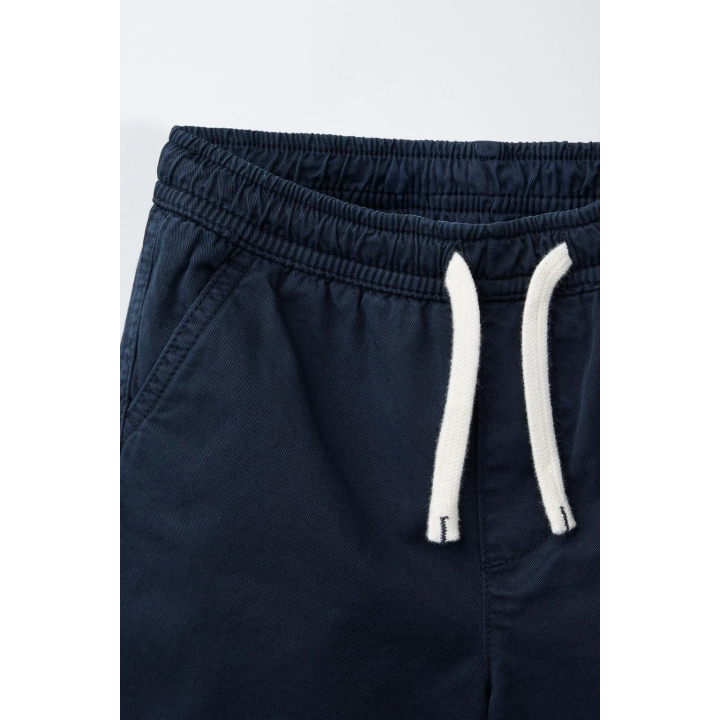 Шорты бермуды из твила стандартного кроя