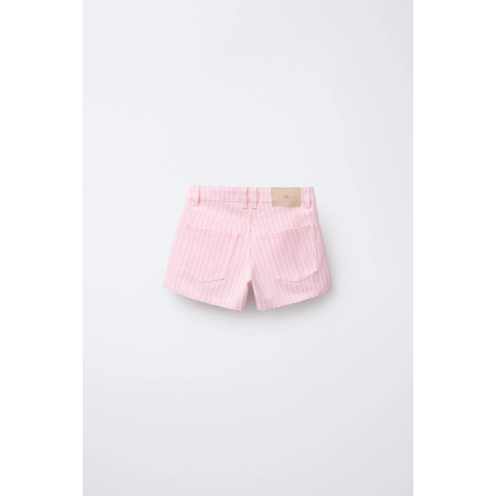 ДЖИНСОВЫЕ ШОРТЫ В ПОЛОСКУ