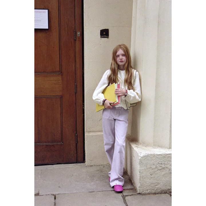 ПРЯМЫЕ БРЮКИ В ПОЛОСКУ