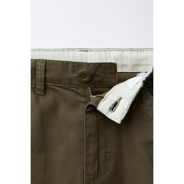 ПРЯМЫЕ БРЮКИ С НАШИВКАМИ