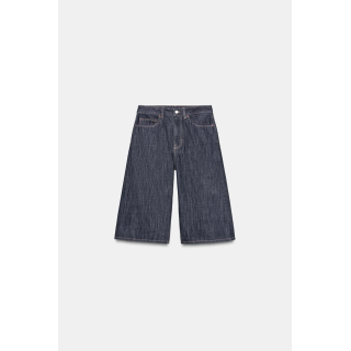 ДЖИНСОВЫЕ ШОРТЫ-БЕРМУДЫ TRF СО СРЕДНЕЙ ПОСАДКОЙ