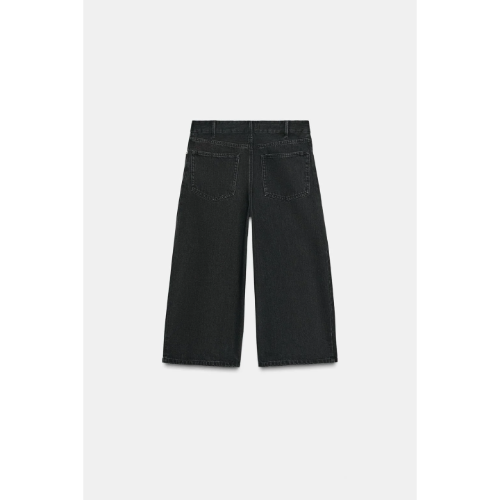 Джортсы бермуды trf средней посадки из денима