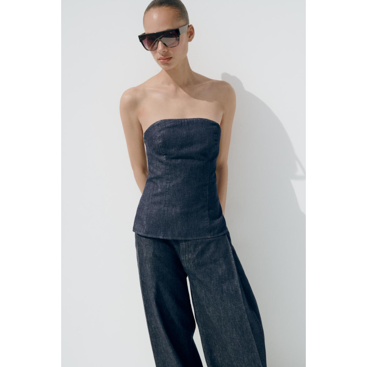 ДЖИНСОВЫЙ ТОП-БАНДО TRF