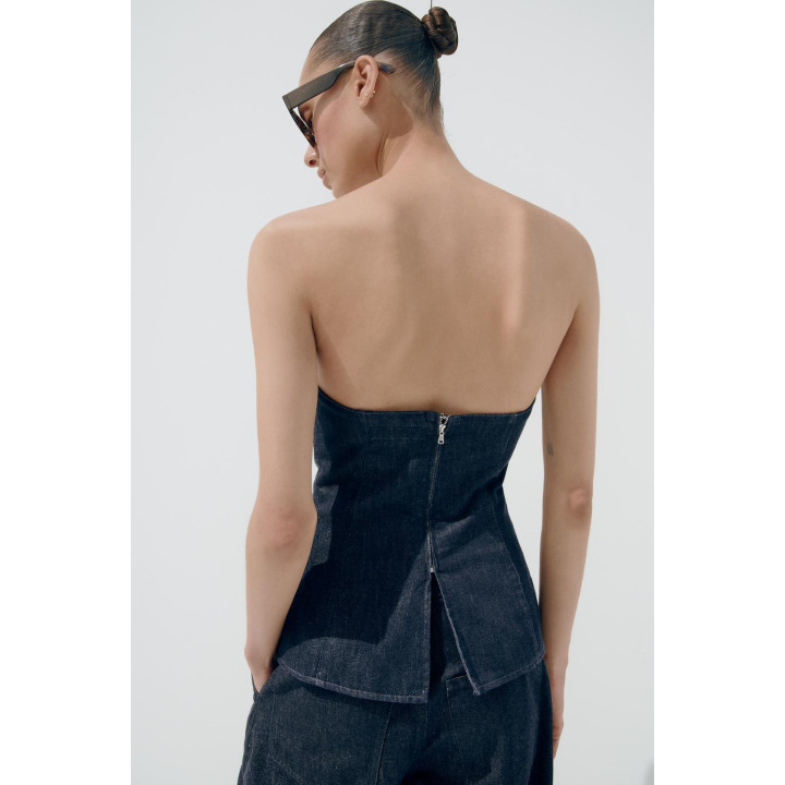 ДЖИНСОВЫЙ ТОП-БАНДО TRF