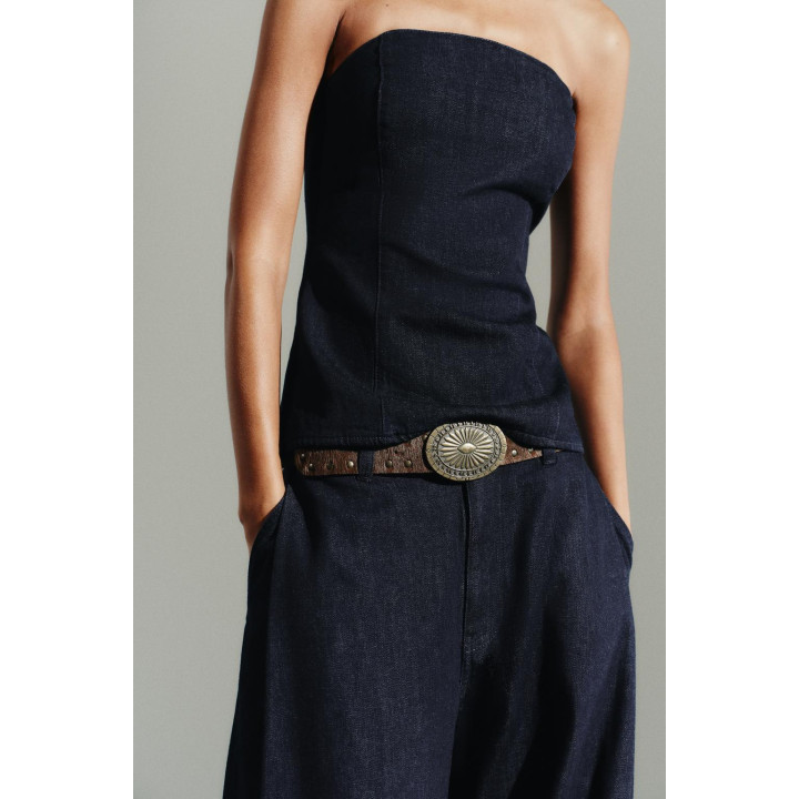 ДЖИНСОВЫЙ ТОП-БАНДО TRF