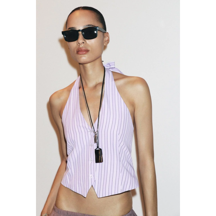 ТОП-ЖИЛЕТ В ПОЛОСКУ