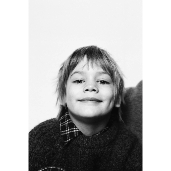 Рубашка в клетку с карманом