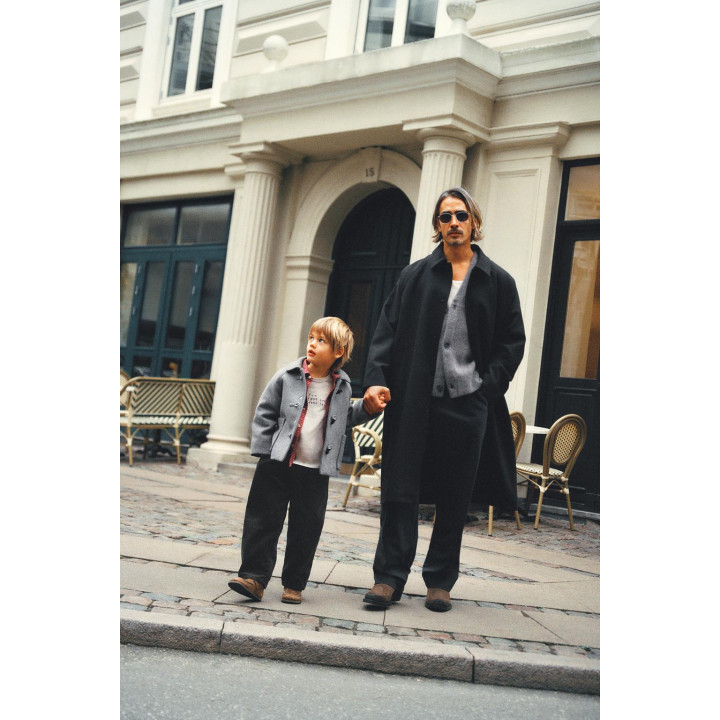 Рубашка в клетку с карманом