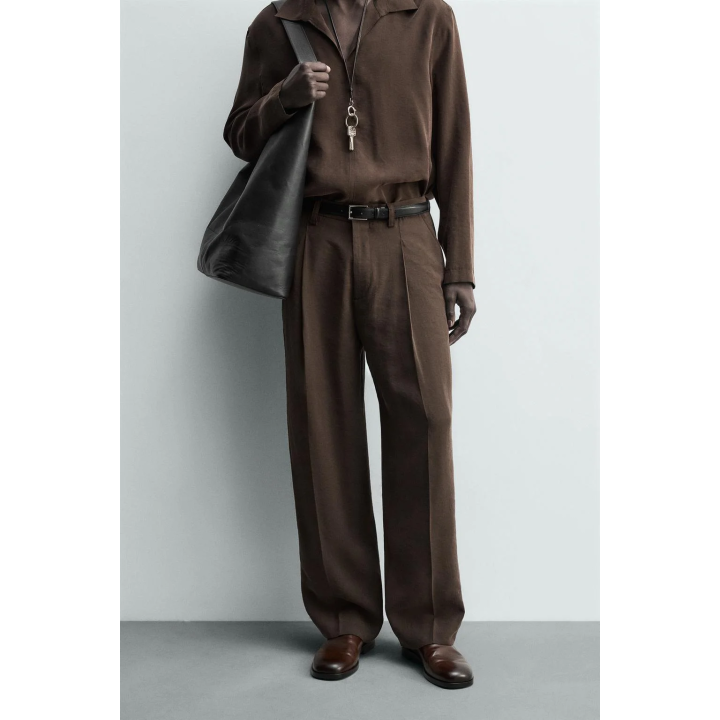 Потрясающие плиссированные брюки