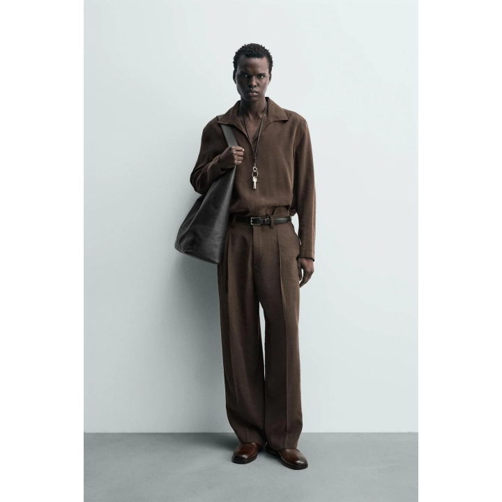 Потрясающие плиссированные брюки