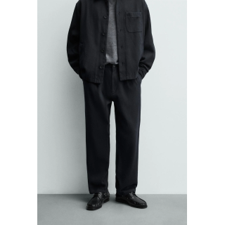 БРЮКИ REGULAR FIT ИЗ ТВИЛА