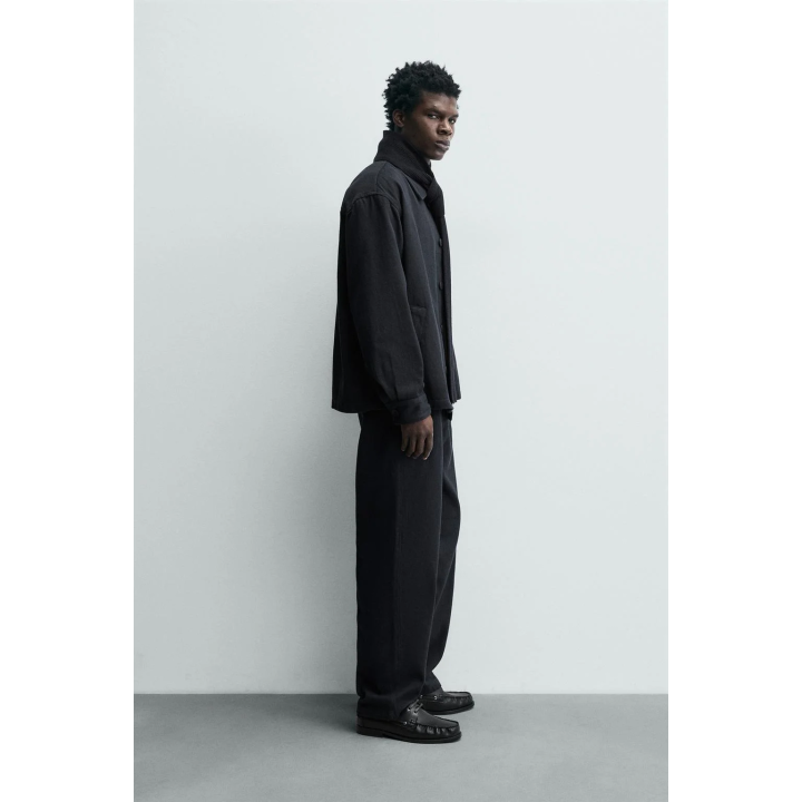 БРЮКИ REGULAR FIT ИЗ ТВИЛА