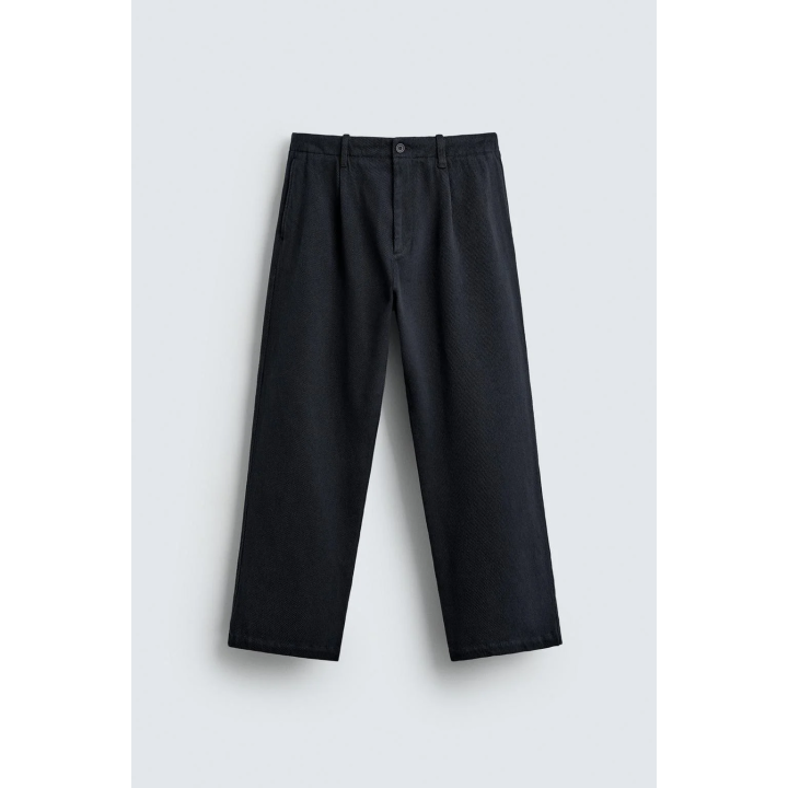 БРЮКИ REGULAR FIT ИЗ ТВИЛА