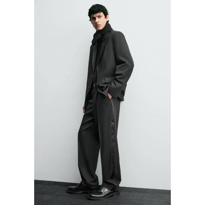 Брюки-клеш из шерстяной смеси