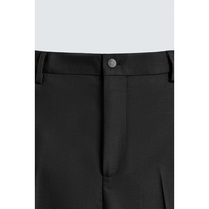 Брюки-клеш из шерстяной смеси