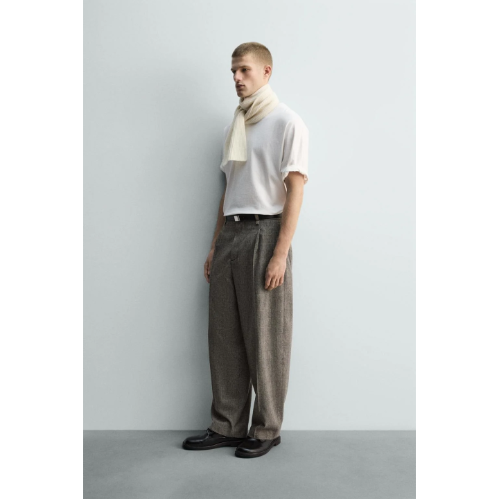 БРЮКИ RELAXED FIT В КЛЕТКУ