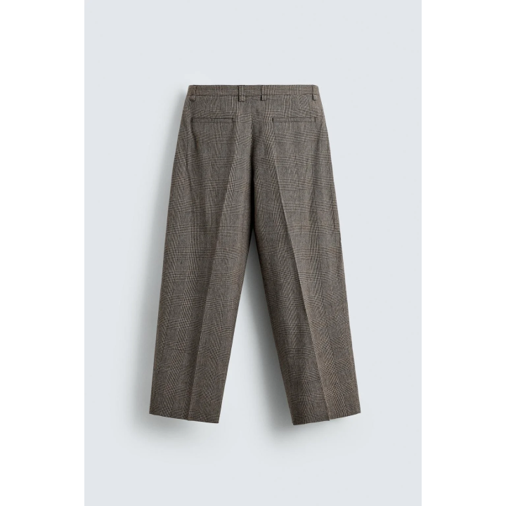 БРЮКИ RELAXED FIT В КЛЕТКУ