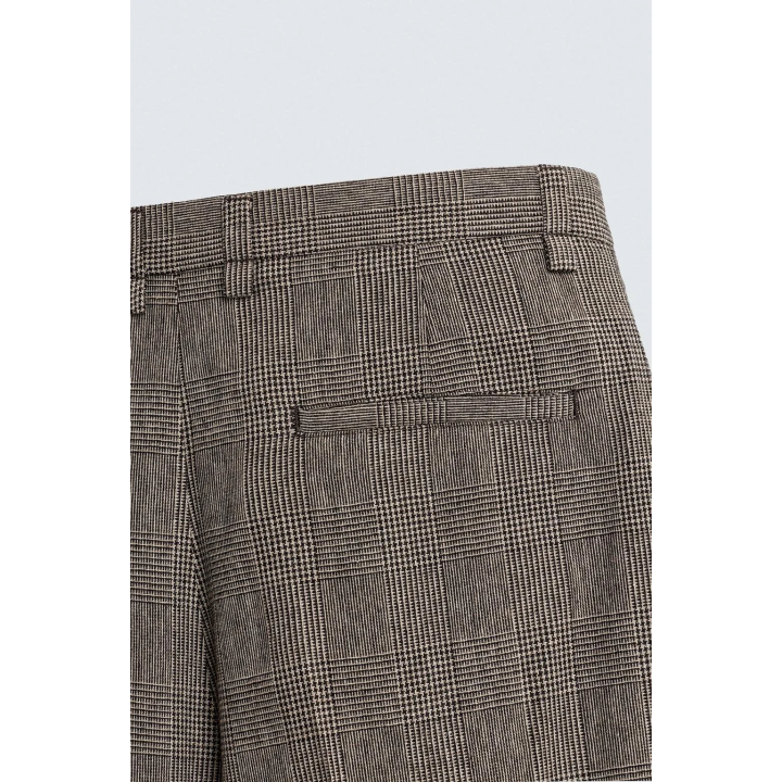 БРЮКИ RELAXED FIT В КЛЕТКУ