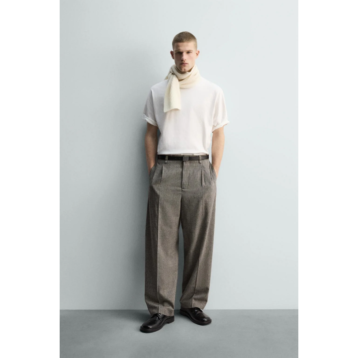 БРЮКИ RELAXED FIT В КЛЕТКУ