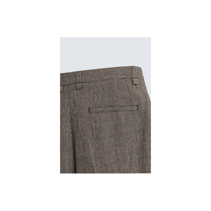 БРЮКИ RELAXED FIT В КЛЕТКУ