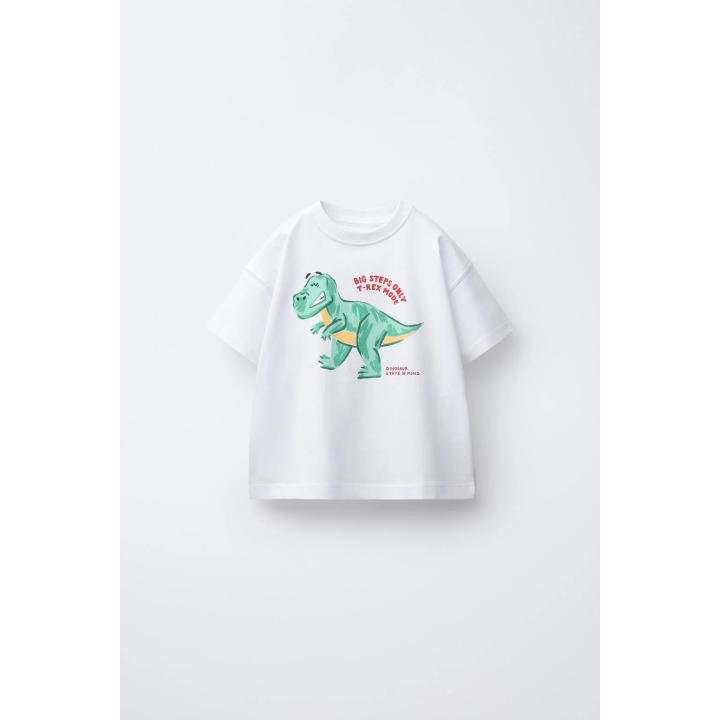 ФУТБОЛКА С ПРИНТОМ «ДИНОЗАВР»