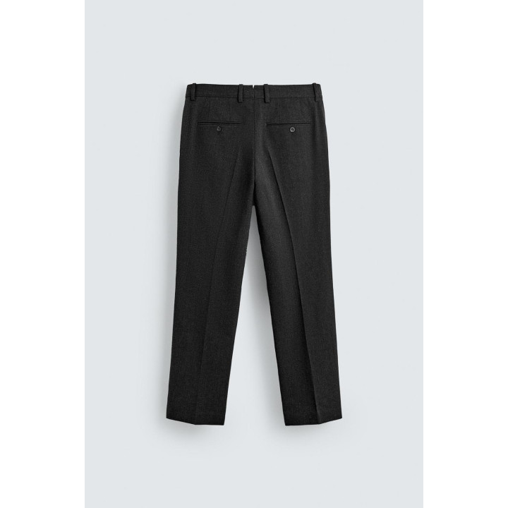 БРЮКИ ИЗ ХЛОПКА И ШЕРСТИ С РЕЛЬЕФНЫМ УЗОРОМ — LIMITED EDITION