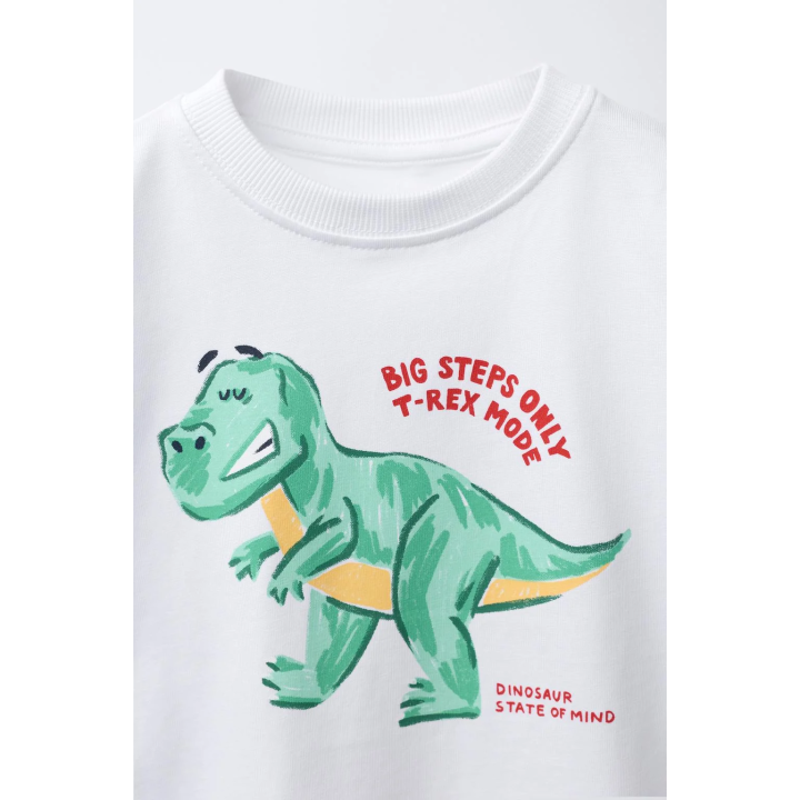 ФУТБОЛКА С ПРИНТОМ «ДИНОЗАВР»