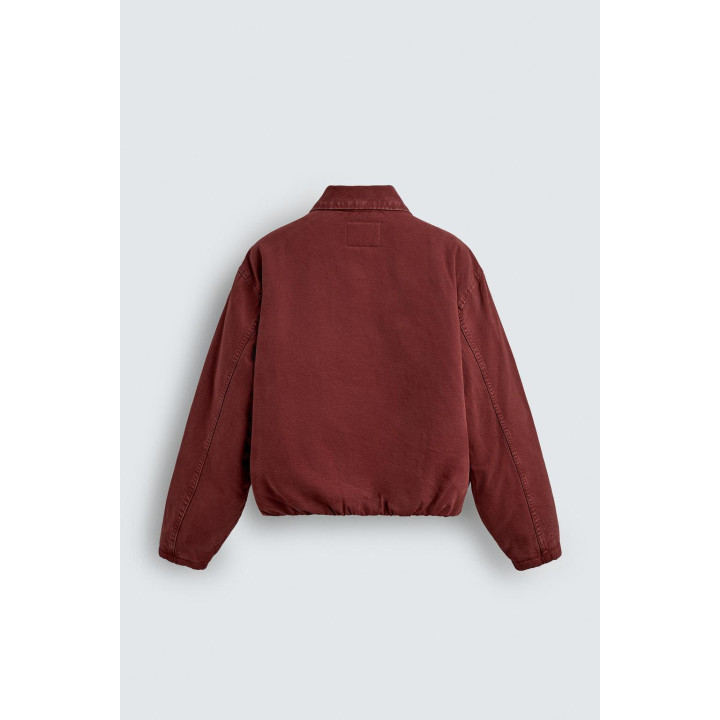 УТЕПЛЕННАЯ ДЖИНСОВАЯ КУРТКА