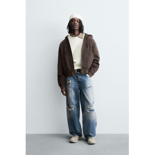 СТЕГАНАЯ КУРТКА С КАПЮШОНОМ