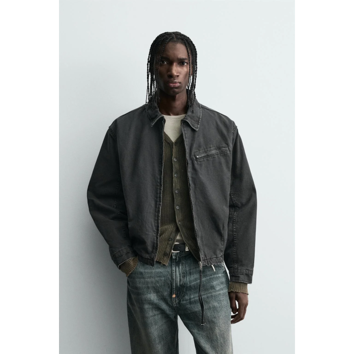 УТЕПЛЕННАЯ ДЖИНСОВАЯ КУРТКА