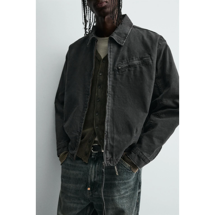 УТЕПЛЕННАЯ ДЖИНСОВАЯ КУРТКА