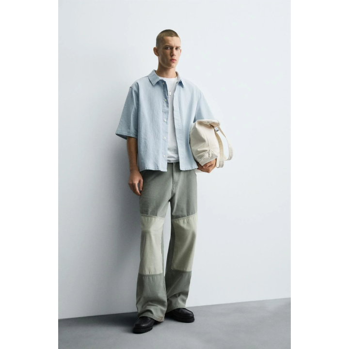 ДЖИНСОВАЯ РУБАШКА С ВЫШИВКОЙ