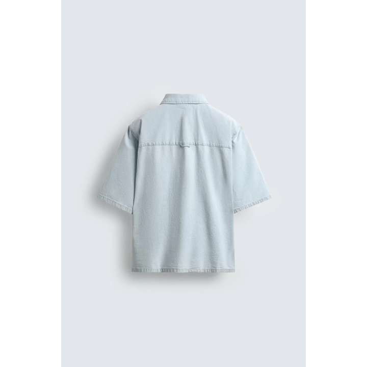 ДЖИНСОВАЯ РУБАШКА С ВЫШИВКОЙ