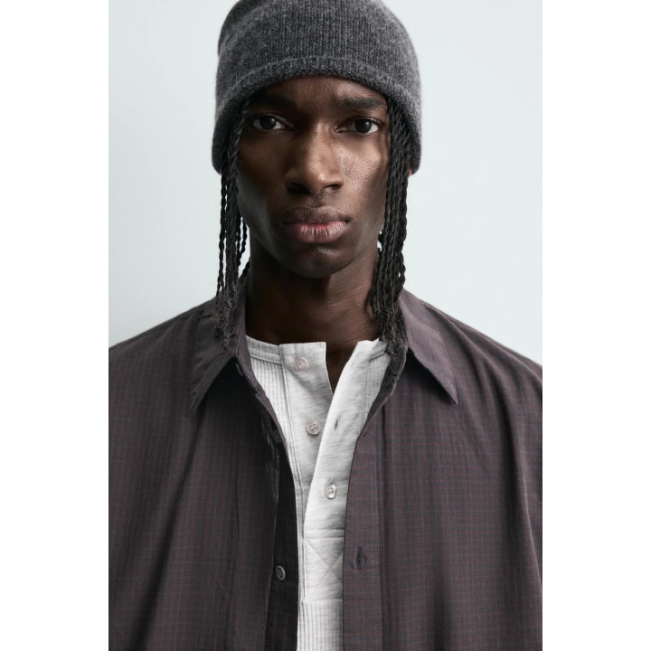 РУБАШКА RELAXED FIT В КЛЕТКУ