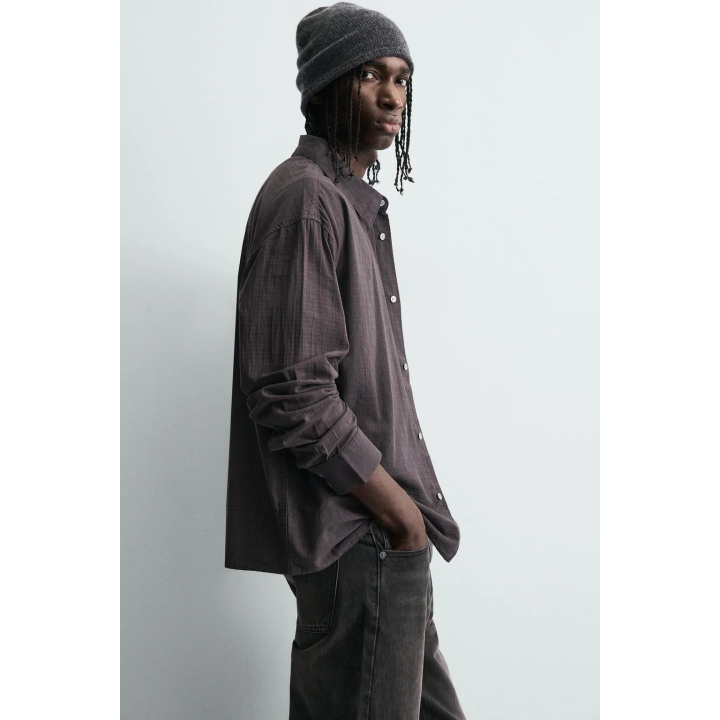 РУБАШКА RELAXED FIT В КЛЕТКУ