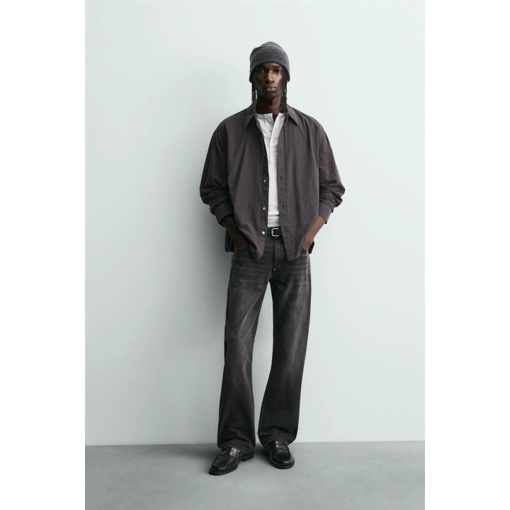 РУБАШКА RELAXED FIT В КЛЕТКУ