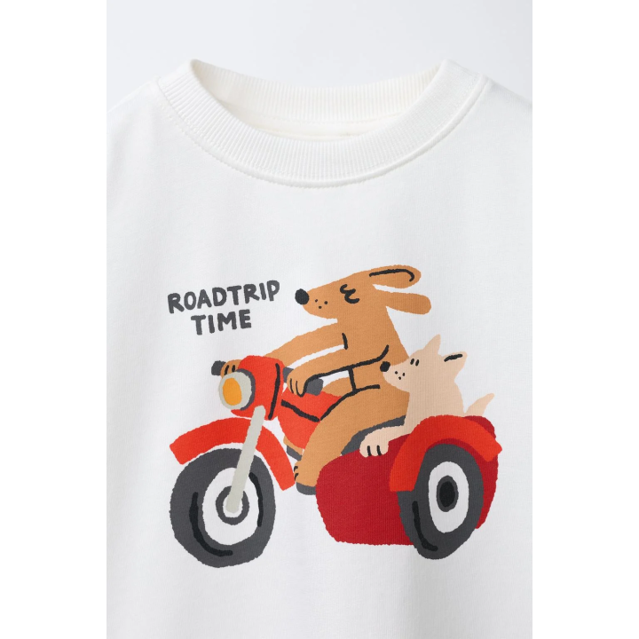 ФУТБОЛКА С АНИМАЛИСТИЧЕСКИМ ПРИНТОМ