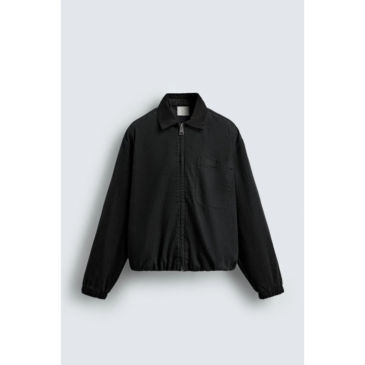 Куртка с молнией свободного кроя